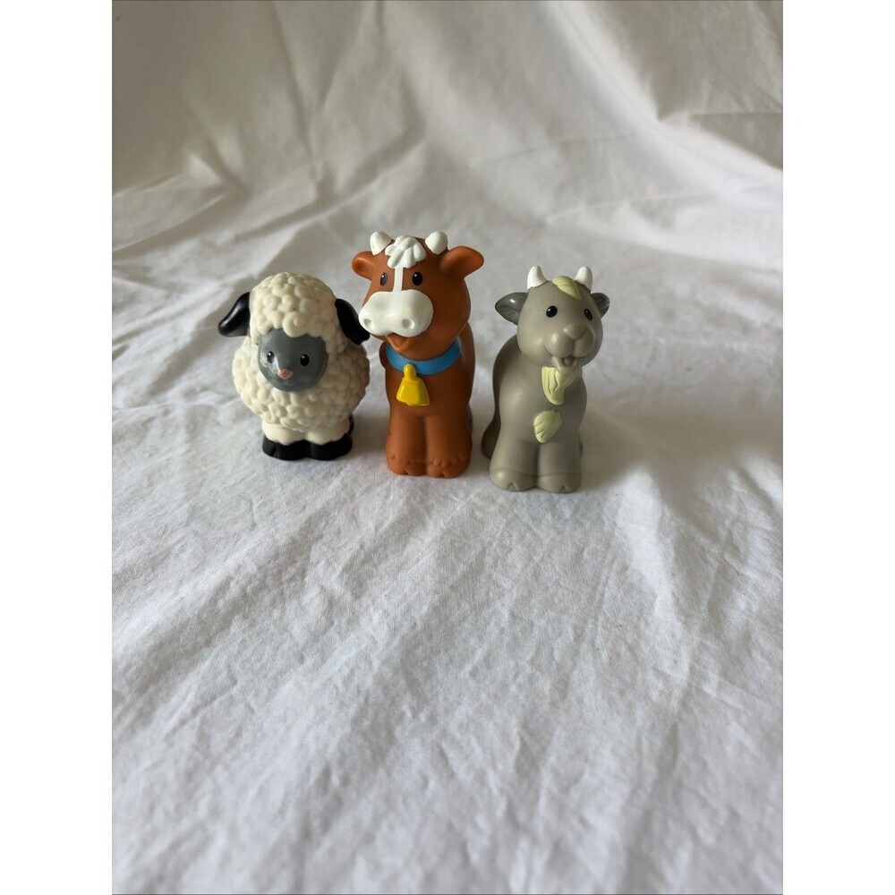 2007 Mattel Fisher-Price Little People Farm Animal Figures Lot of 3